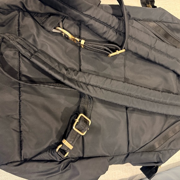 Pacsafe Black Backpack with Gold Details - Picture 4 of 10
